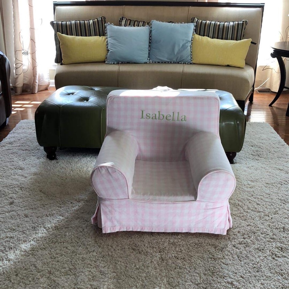 Pottery Barn Kids Oversized Anywhere Chair. Removable/replaceable slip cover.